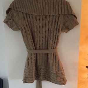 Elie Tahari Sweaters - Elie Tahari zipper cardigan wool shawl collar Elie Tahari Sweaters - Elie Tahari zipper cardigan wool shawl collar